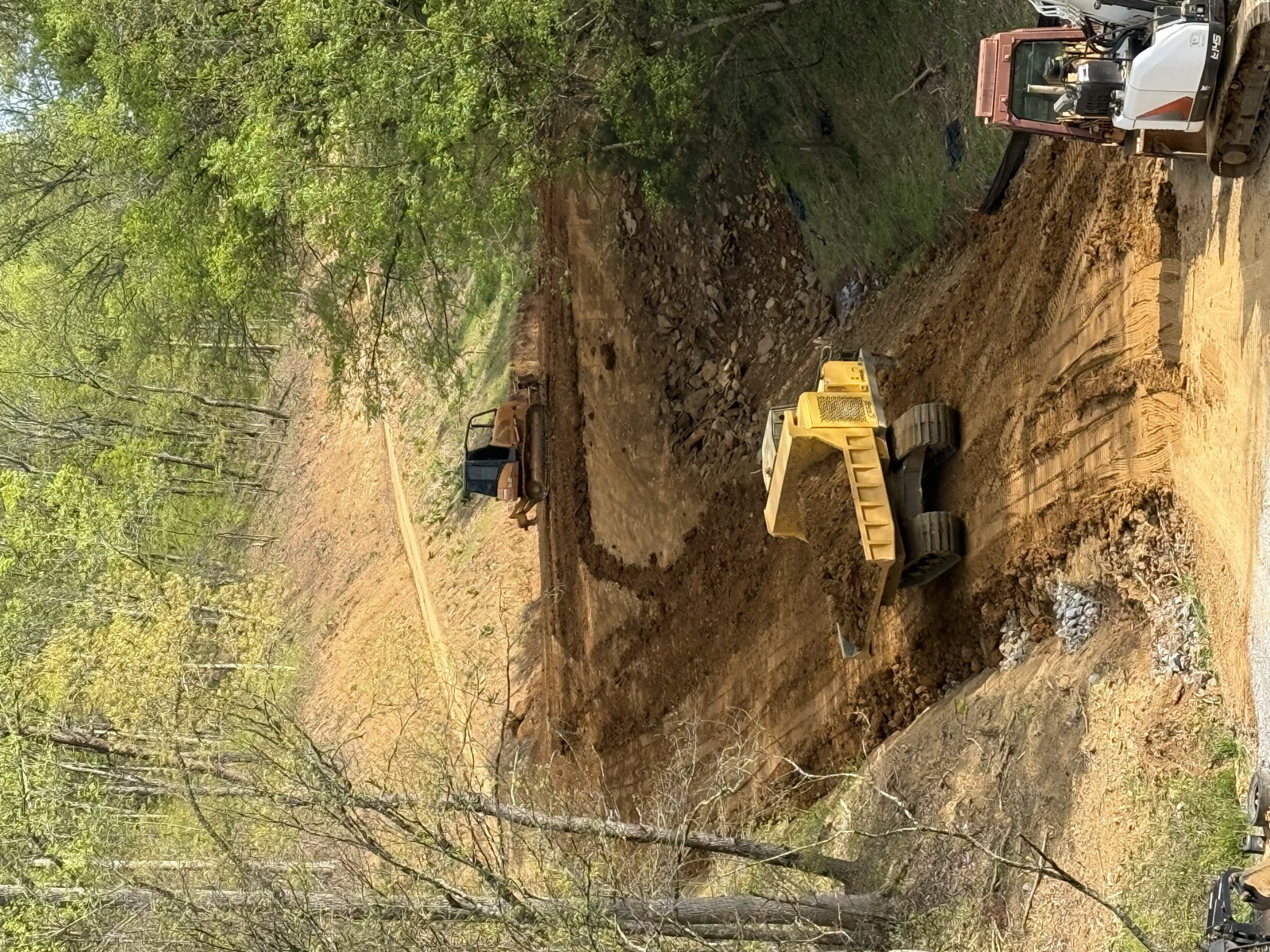 Site grading and excavation work